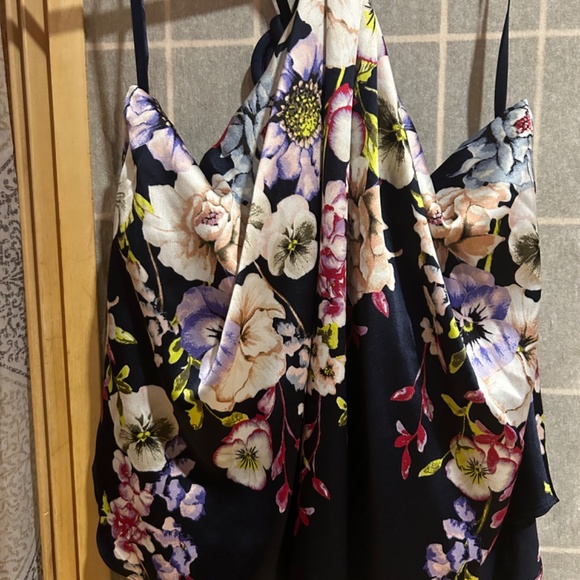 Navy Blue Blouse - Picture 4 of 4